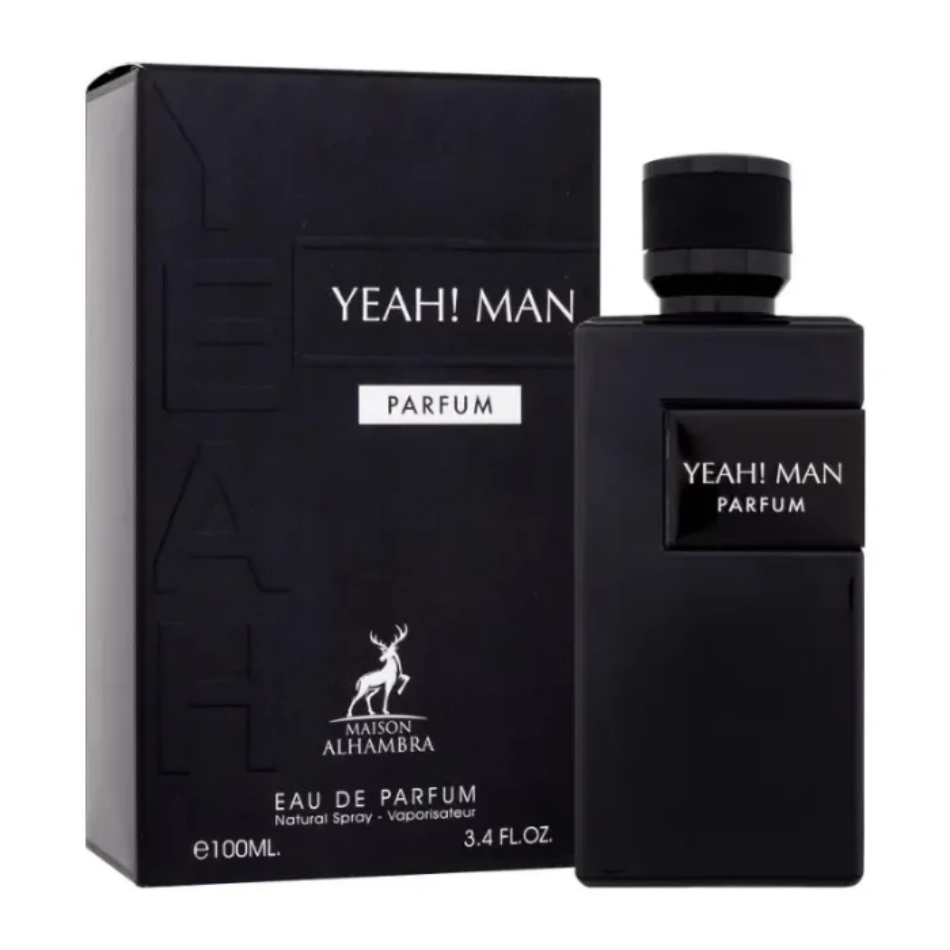 Maison Alhambra Yeah! Man Parfum Spray for Men, 3.4 oz (100 mL)