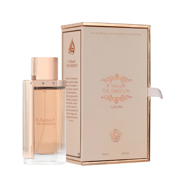 Lattafa The Kingdom Women Perfume Spray, 100 ml (3.4 fl oz.)