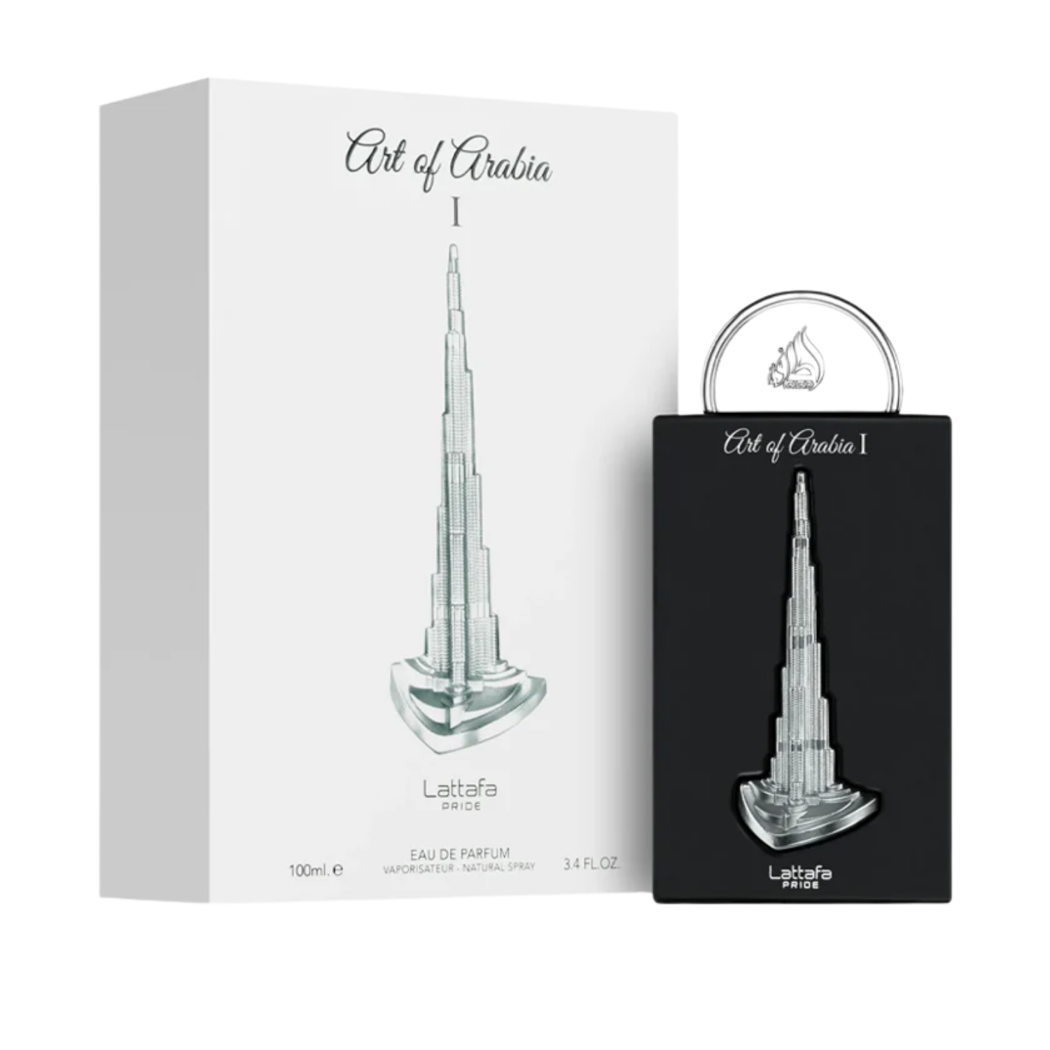 Lattafa Pride Art of Arabia I Eau De Parfum Spray, 3.4 fl oz (100 mL)