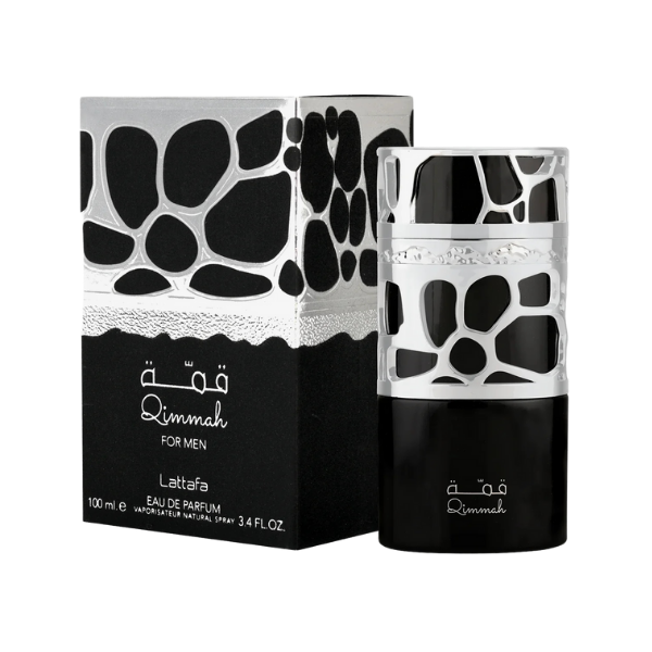 Lattafa Qimmah for Men Perfume Spray, 100 ml (3.4 fl oz.)
