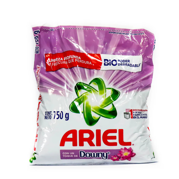 Ariel Regular Detergent with Downy - 750g (Pack of 12)