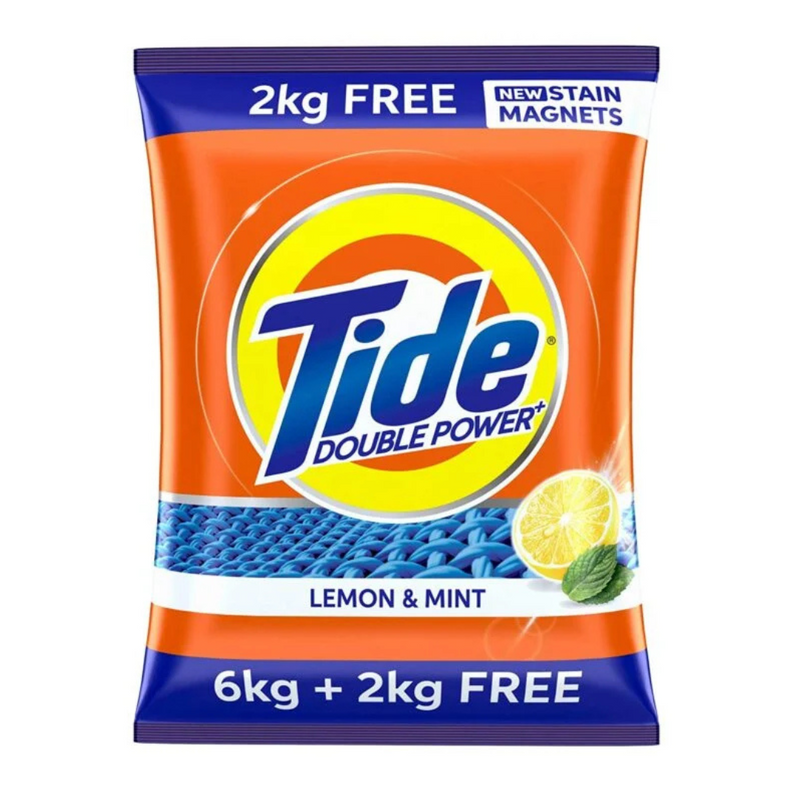 Tide Powder Detergent, Jasmine & Rose, 8kg, Pack of 3