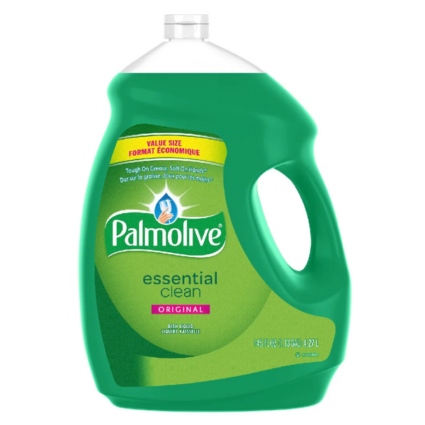 Palmolive Dish Liquid 4.27L (145oz), Original, Pack of 4