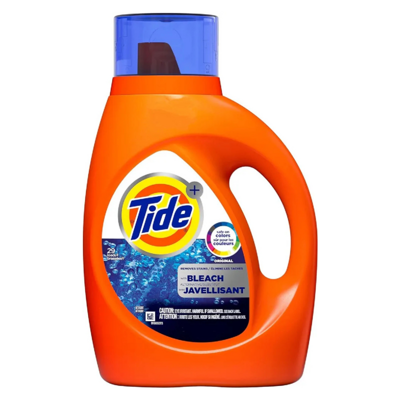 Tide Liquid Detergent Regular with Downy & Oxi/ Regular/ Bleach, 34oz Bottles - Case of 6