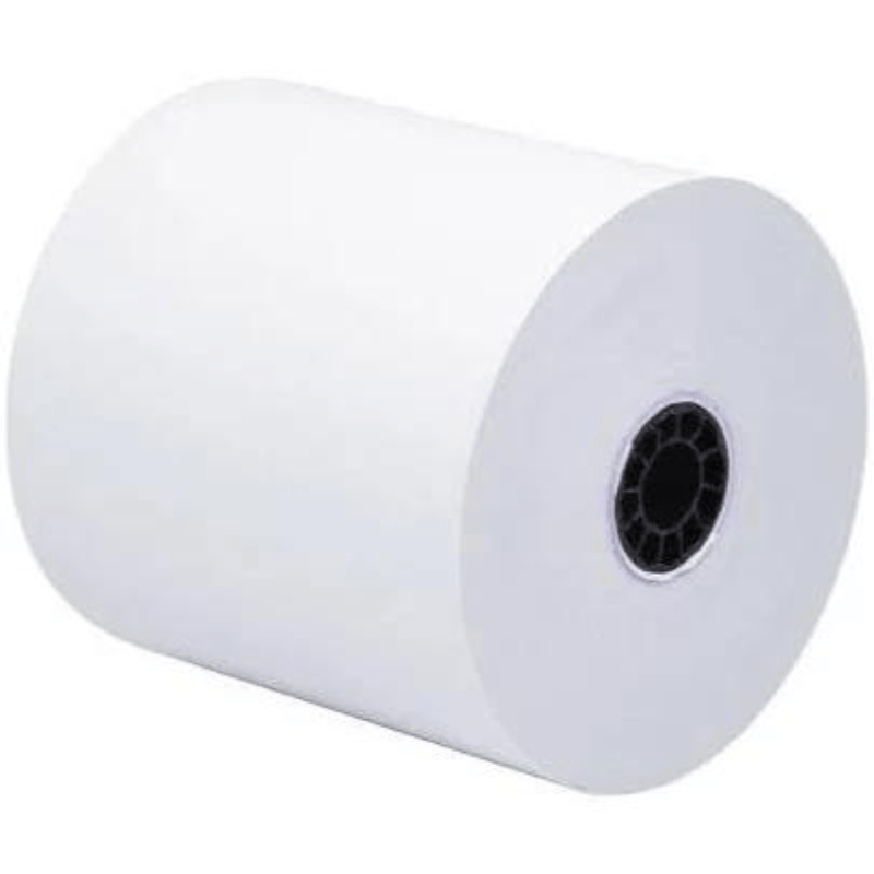 80mm x 50' Thermal Cash Register Paper, 3 1/8" (Pack of 50 Rolls) - Bulk Depot