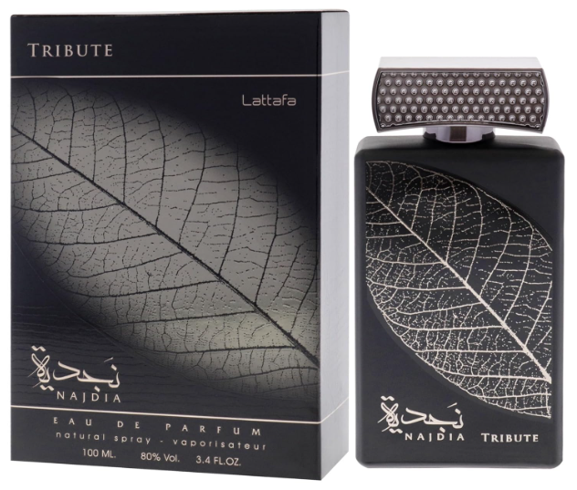 Lattafa Perfumes Najdia Tribute Eau De Parfum Spray for Unisex, 3.4 Ounce