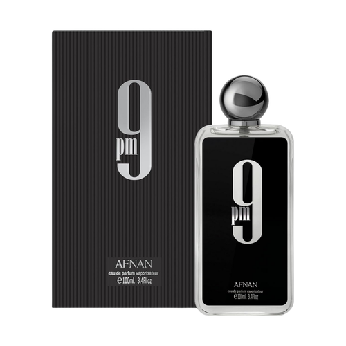 Afnan 9 PM Eau De Parfum Spray for Men 3.4 oz (100 mL)