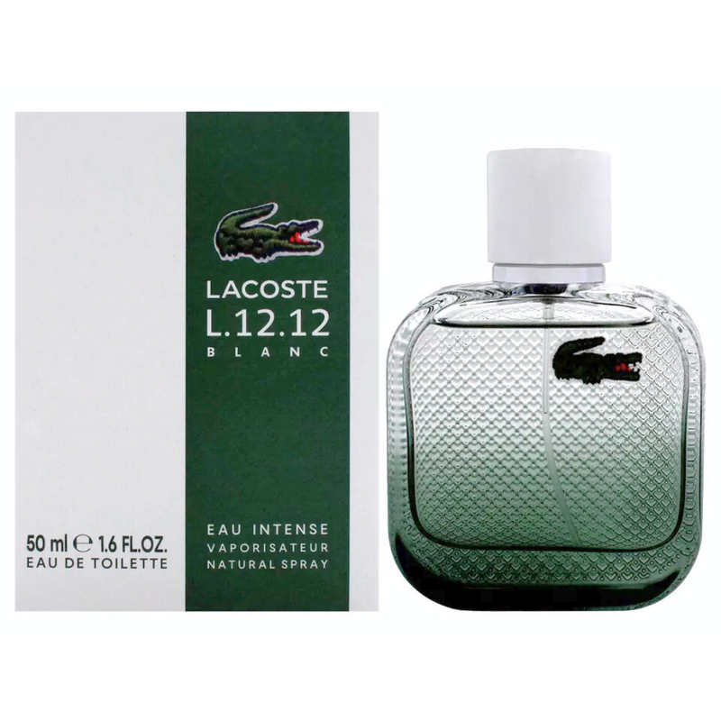 Lacoste Men's L.12.12. Blanc Eau Intense - Eau de Toilette Spray (1.6 oz)