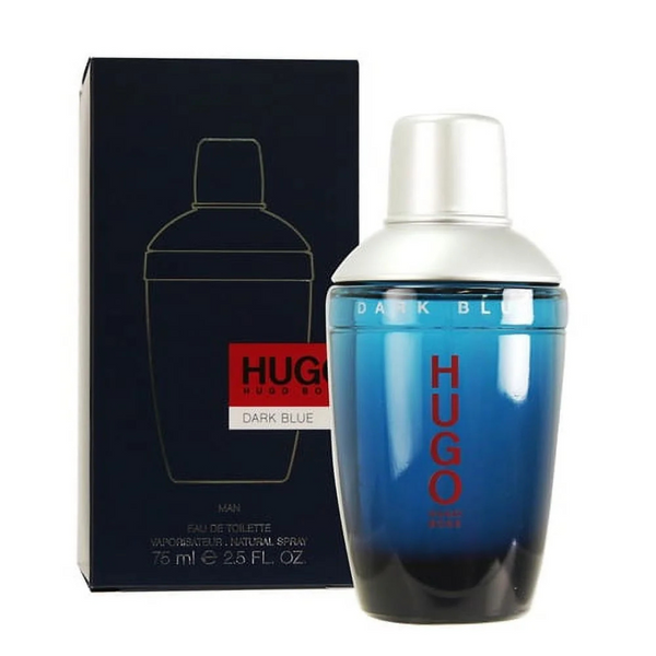 Hugo Boss Hugo Dark Blue Eau de Toilette Spray for Men – 2.5 oz