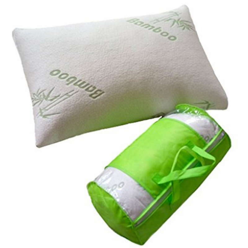 Memory Foam Bamboo Pillow (Queen and King Size)-Bulk Depot