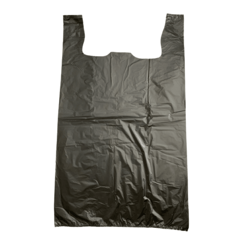 32 Jumbo Black Plastic Bag