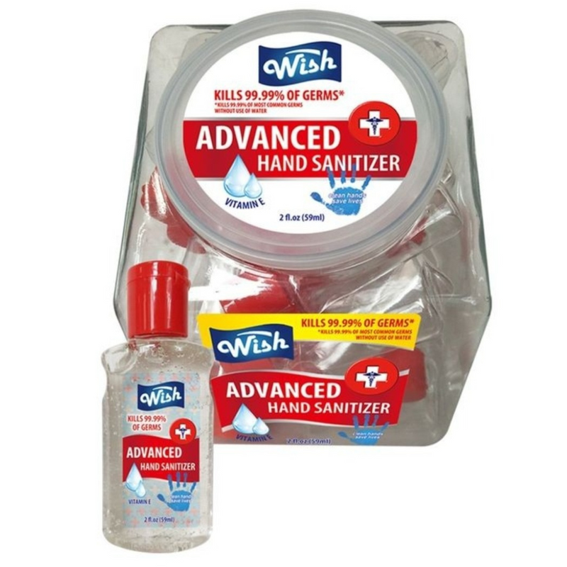 (Pack of 36) Wish Advanced Hand Sanitizer