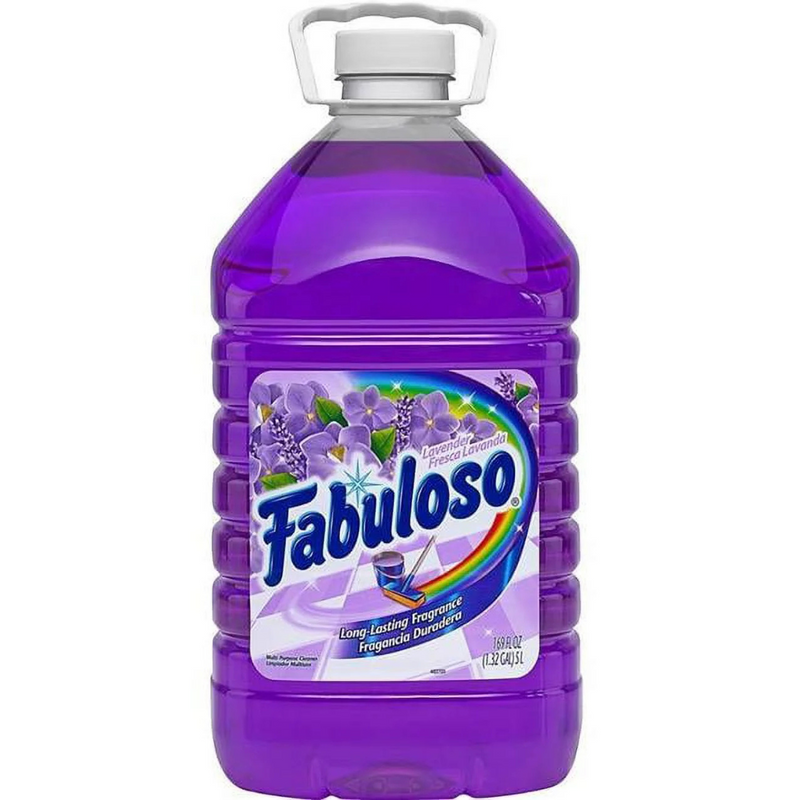 Fabuloso 5L (169.07 oz), Lavender, Pack of 3 (Fresca Lavanda)