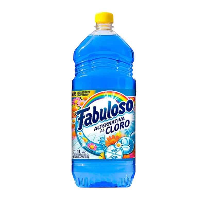 Fabuloso 1L (33.8 oz), Alternative Color, Pack of 12 (Alternativa al Cloro)