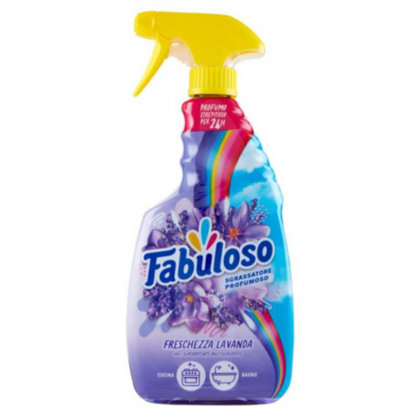 Fabuloso All-Purpose Cleaner with Trigger Spray, Lavender, 600ml (20.3 oz), Pack of 10