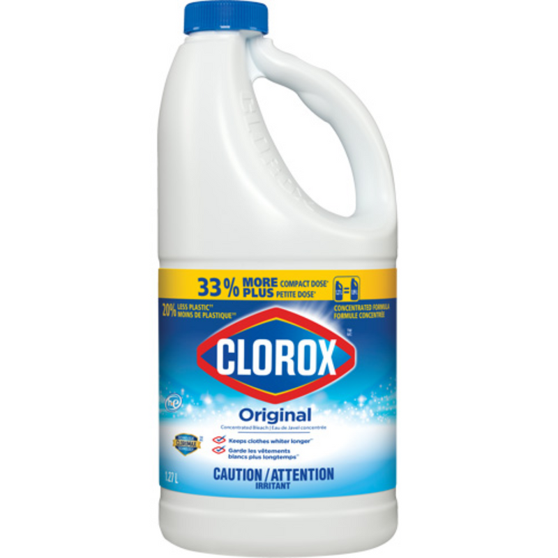 Clorox Regular Bleach, 1.27L (43 oz), Ultra, Pack of 6