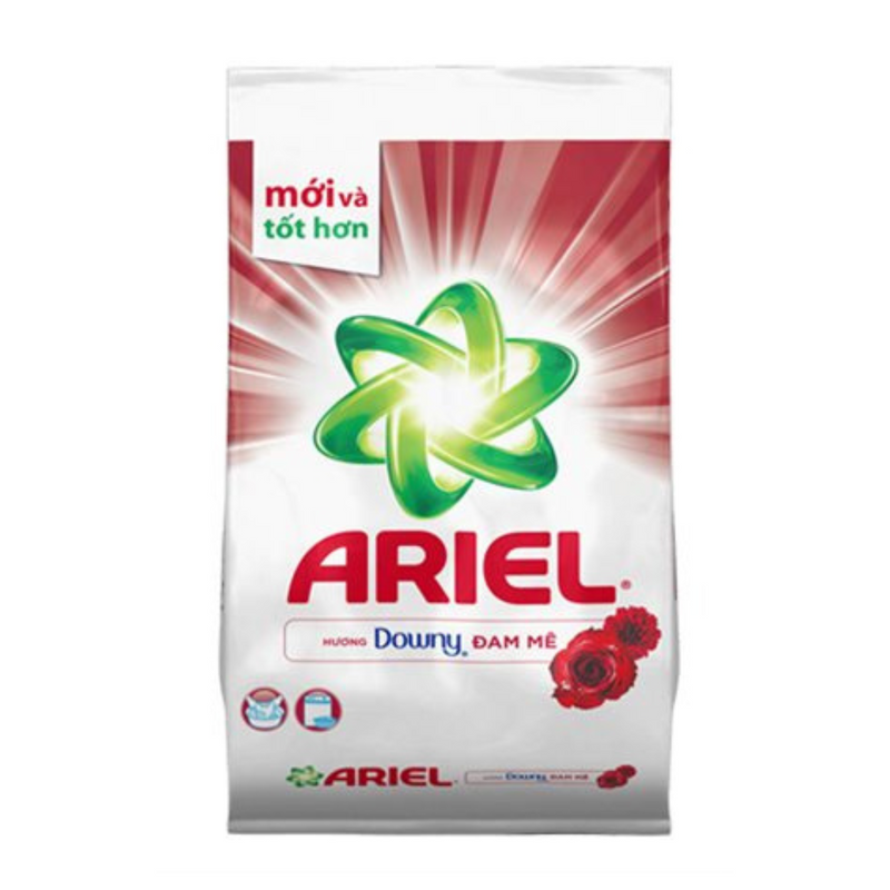 Ariel Powder Detergent 300g With Downy, Case of 36