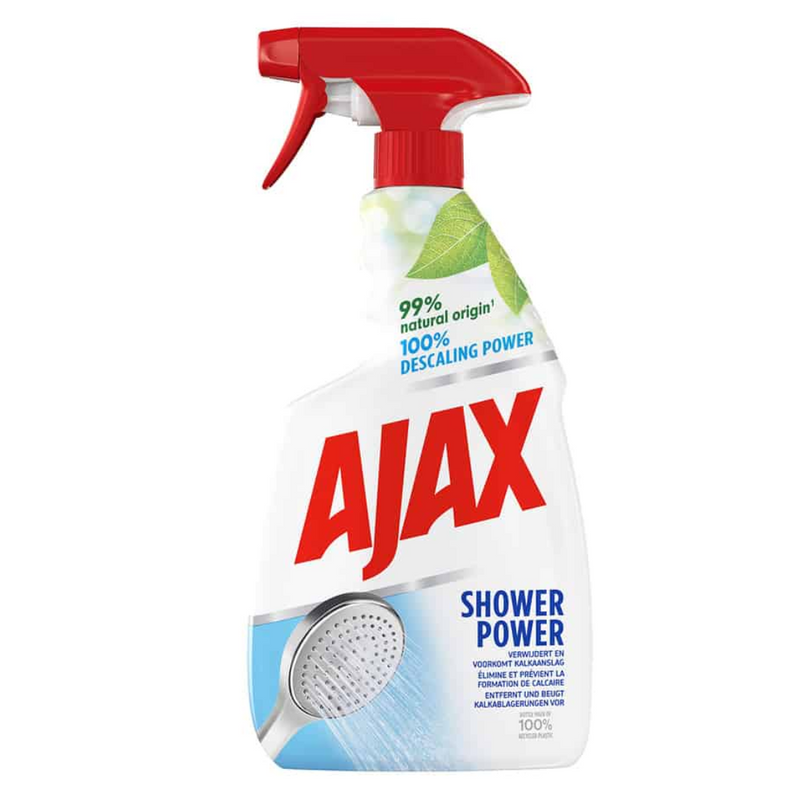 Ajax All-Purpose Cleaner with Trigger Spray, Shower Power, 600ml (20.5 oz), Pack of 10