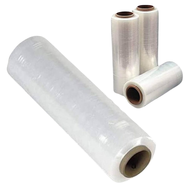 Stretch Film Wrap Hand Wrap 18" x 80 Gauge, 1000 Feet (4 Rolls/Case)