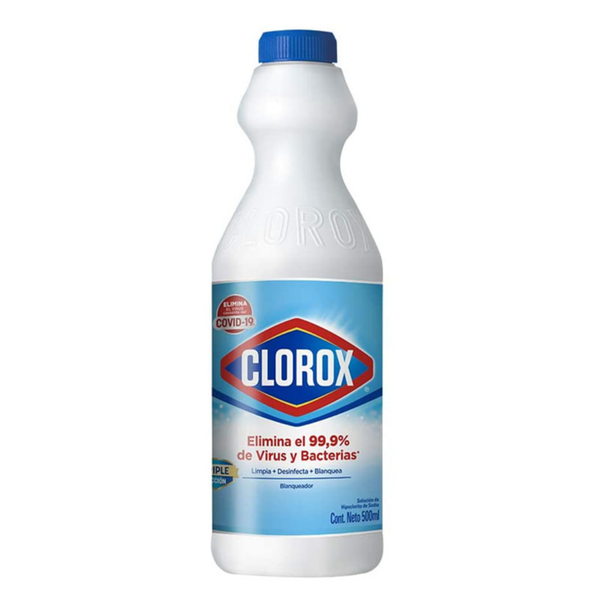 Clorox Disinfectant, 500mL Bottles, Case of 20