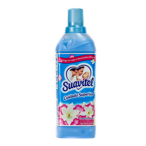 Suavitel Fabric Softener, Primavera, 850mL, Case of 12