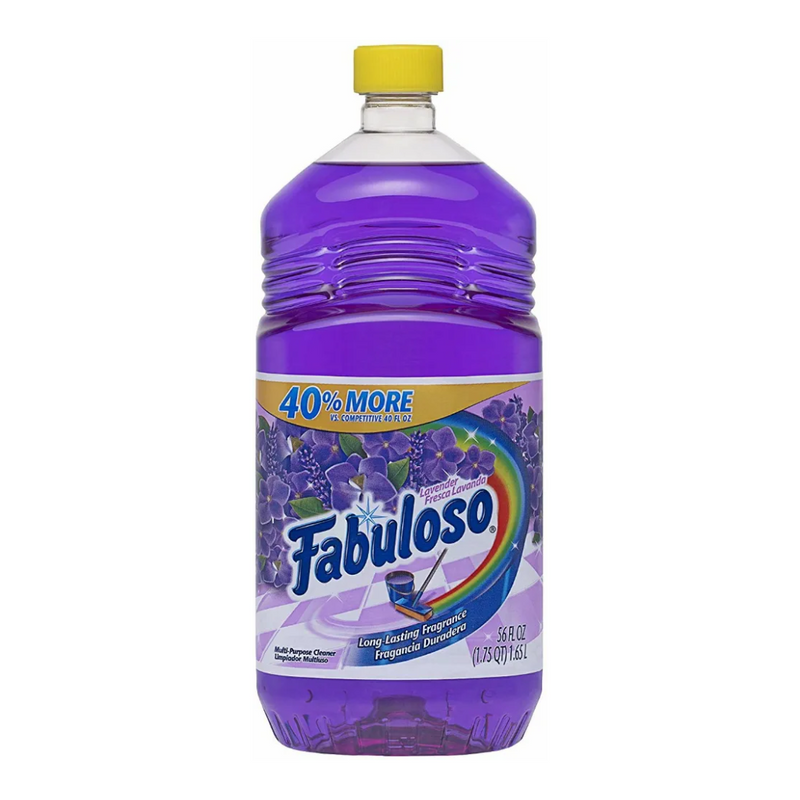 Fabuloso Multipurpose Cleaner, Lavender, 56 oz, Case of 6