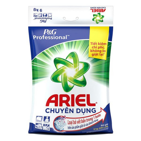 Ariel Powder Detergent, 8.5kg, Original Scent, Case of 2