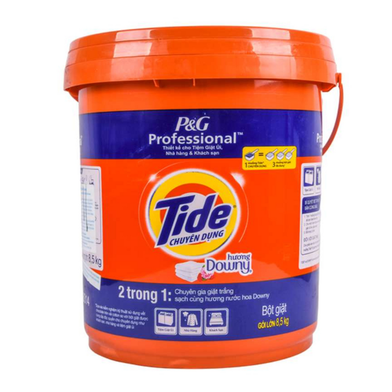 Tide Powder Detergent with Downy, 8.5kg Bucket