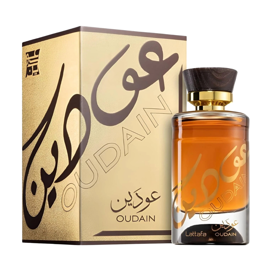 Lattafa Oudain Eau De Parfum Spray, 3.4 fl oz (100 mL)
