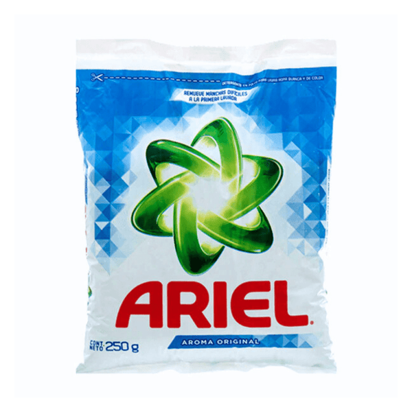 Ariel Powder Detergent, Regular, 250g, Case of 36 - Bulk Depot