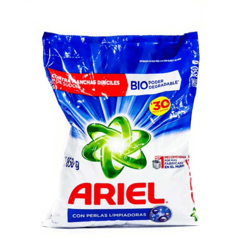 Ariel Powder Soap Regular - 850g, Pack of 10 - Bulk Depot