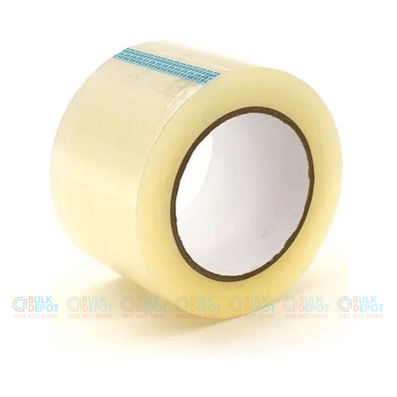 Clear 2" Inches Wide Tape (36 Rolls/Case) - Bulk Depot