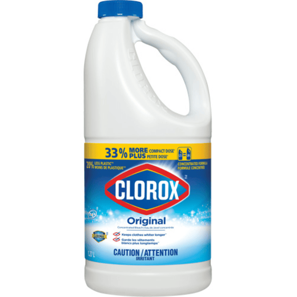 Clorox Regular Bleach, 1.27L (43 oz), Ultra, Pack of 6 - Bulk Depot