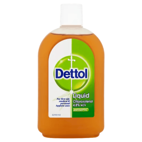 Dettol Antiseptic Liquid 500ml (16.9oz), Original, Pack of 12 (UK) - Bulk Depot