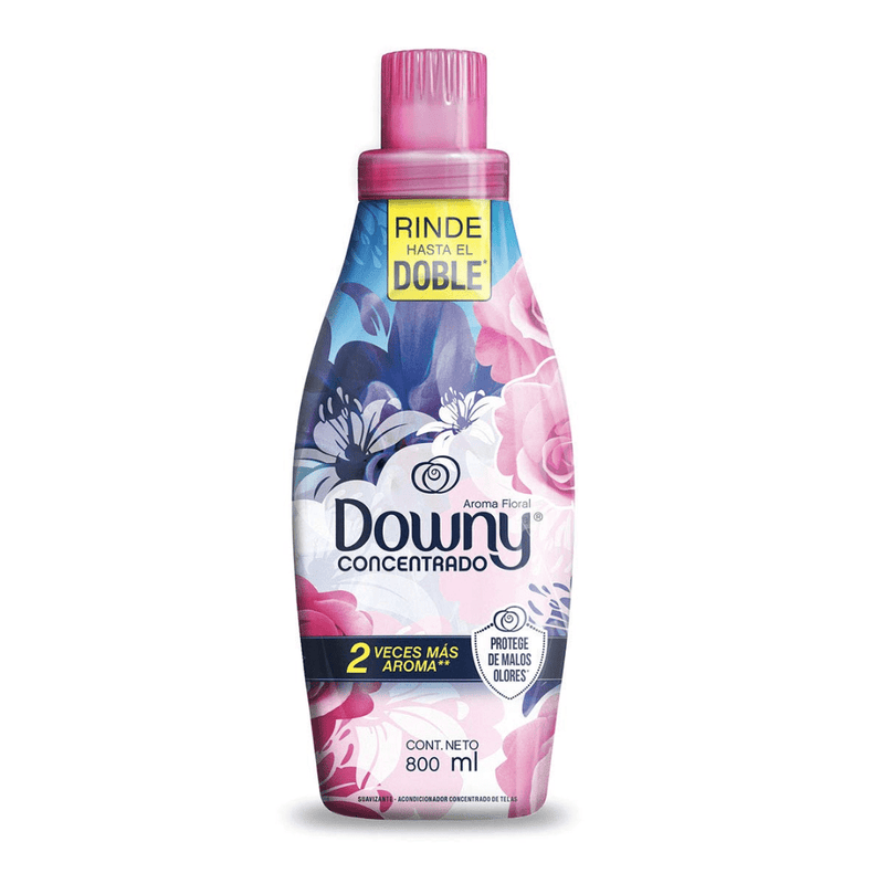 Downy Fabric Softener 800ml (27oz), Aroma Floral, Pack of 9 - Bulk Depot