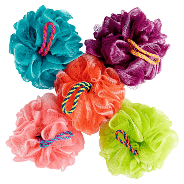 Equate Women's Loofah Bath Sponge – Color May Vary - Bulk Depot