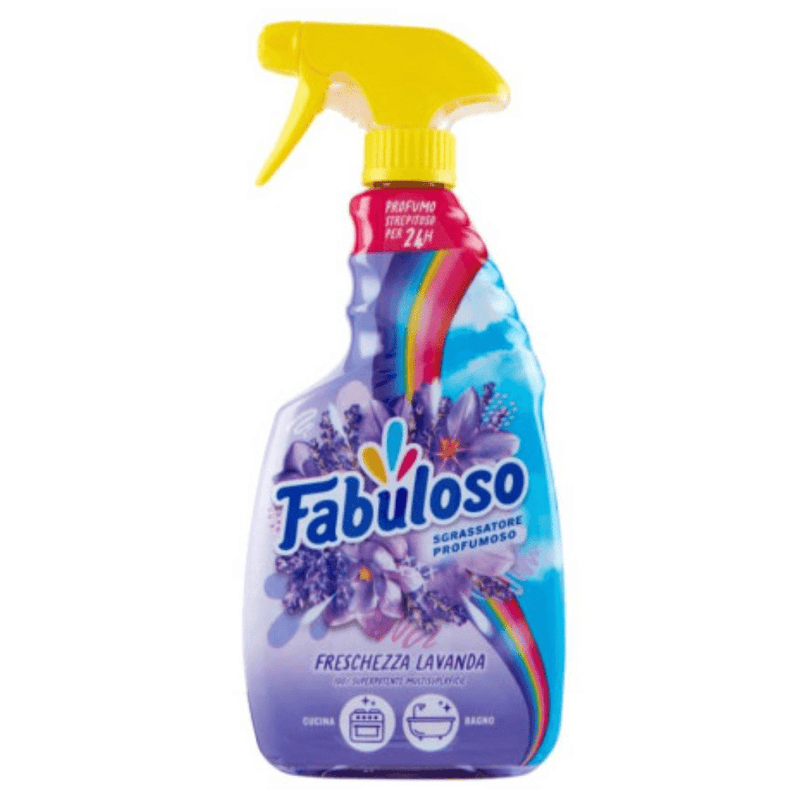 Fabuloso All - Purpose Cleaner with Trigger Spray, Lavender, 600ml (20.3 oz), Pack of 10 - Bulk Depot