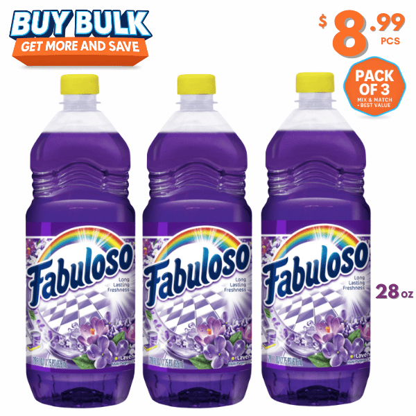Fabuloso Lavender, 28 oz, 12 Bottles / Case - Bulk Depot LLC