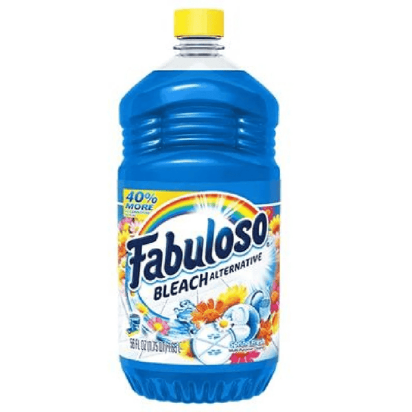 Fabuloso Multi - Purpose Cleaner with Bleach Alternative, Spring Fresh, 56 oz, Pack of 6 - O - Bulk Depot