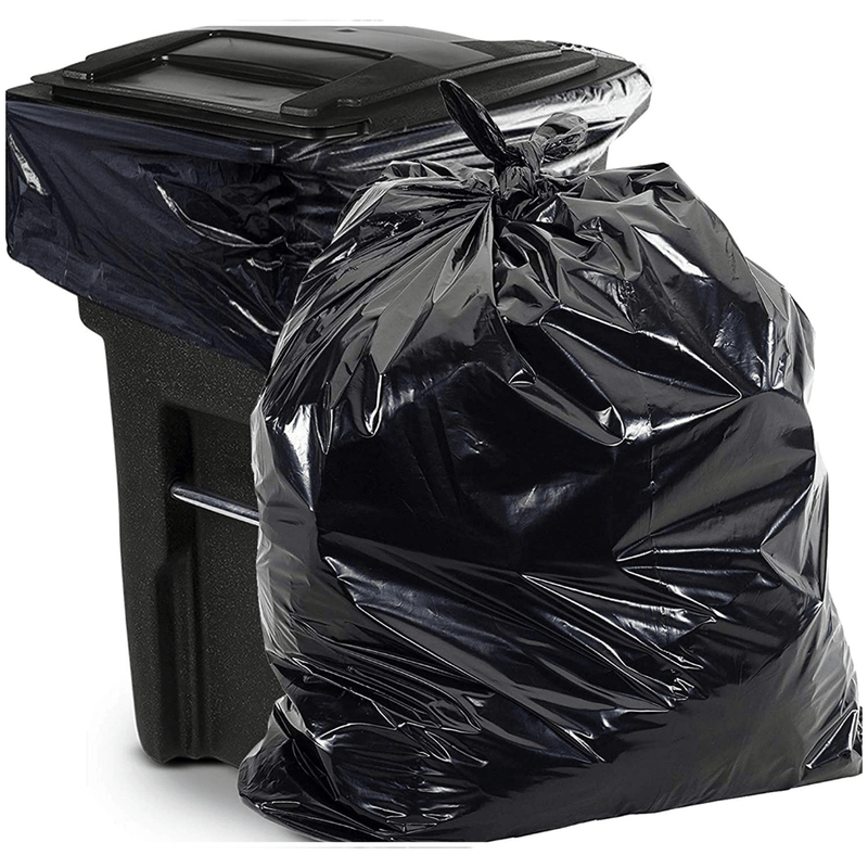 Garbage Bags, 58 Gallon, 75 Bags per Case - Bulk Depot