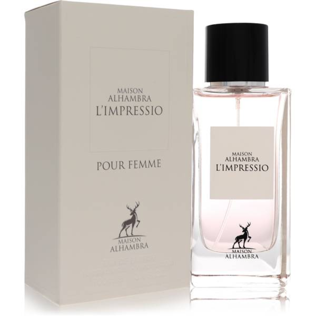 Maison Alhambra L’Impressio Pour Femme Perfume Spray, 100 mL (3.4 fl oz)