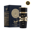 Lattafa Asad Black Perfume Spray, 100 mL (3.4 fl oz) - Bulk Depot