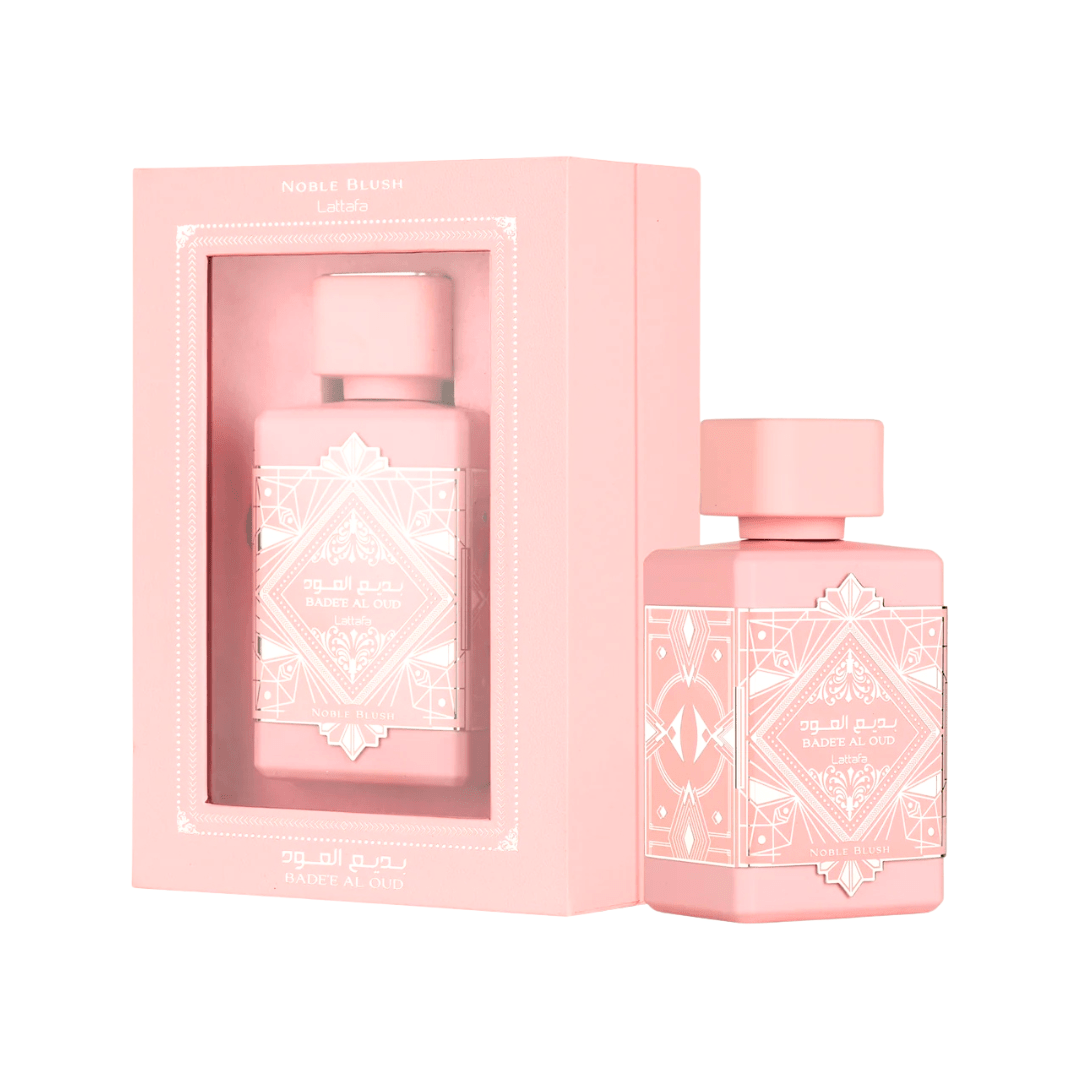 Lattafa Badee Al Oud Noble Blush Perfume Spray, 100 mL (3.4 fl oz) - Bulk Depot