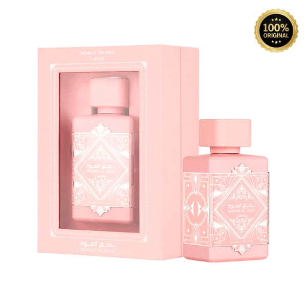 Lattafa Badee Al Oud Noble Blush Perfume Spray, 100 mL (3.4 fl oz) - Bulk Depot