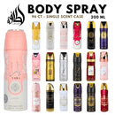Lattafa Body Spray 200 mL – Master Case (Single Scent, 96 CT) - Bulk Depot LLC