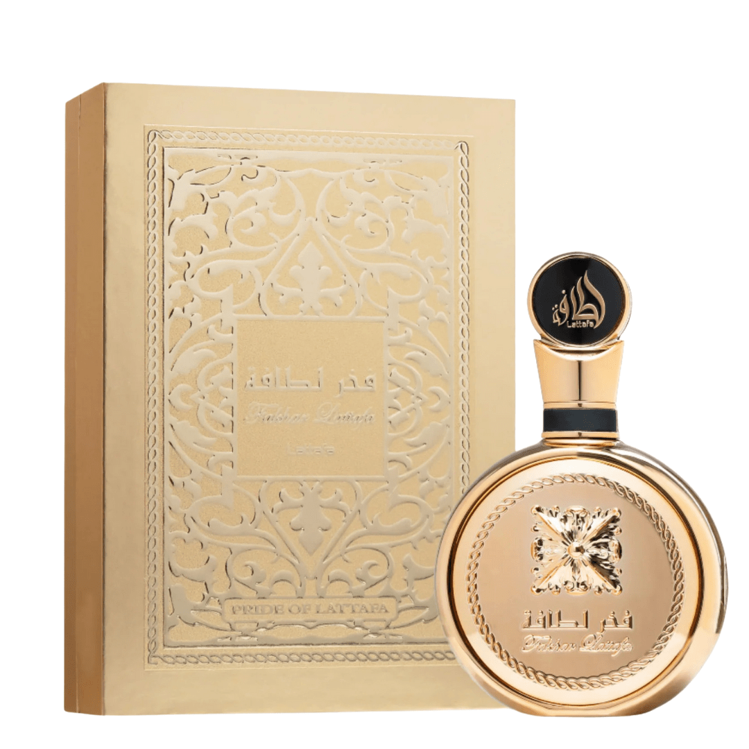Lattafa Fakhar Extrait Perfume Spray, 100 mL (3.4 fl oz) - Bulk Depot