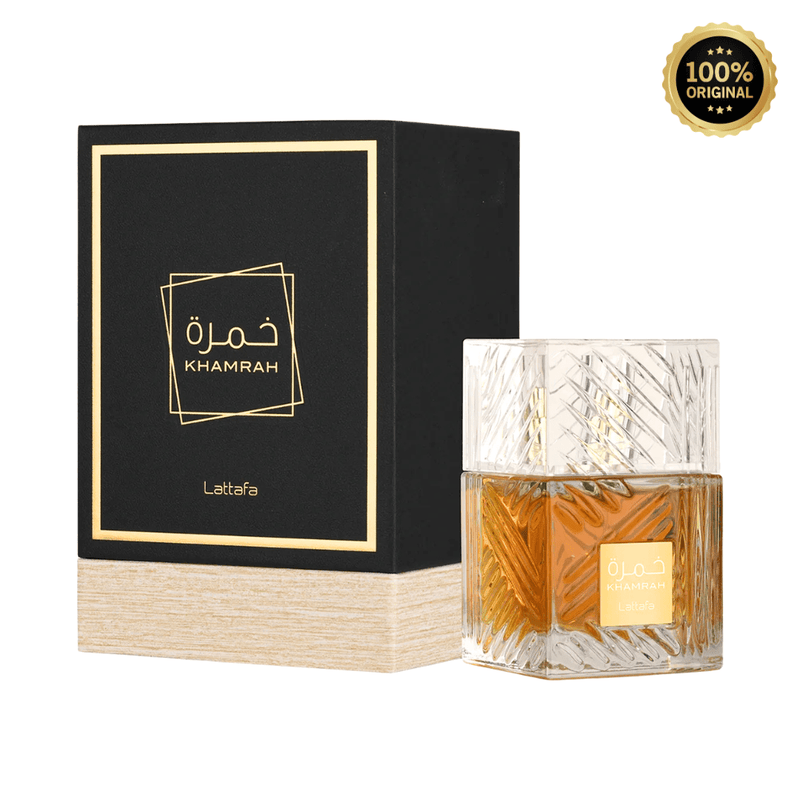 Lattafa Khamra Original Perfume Spray, 100 mL (3.4 fl oz) - Bulk Depot