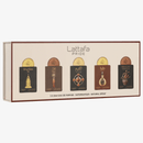 Lattafa Pride 5×20 mL Gift Set Eau de Parfum – Unisex Mini Collection (Art of Arabia III Edition) - Bulk Depot LLC