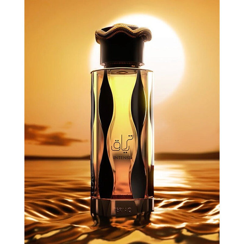 Lattafa Teriaq Intense Perfume Spray, 100 mL (3.4 fl oz) - Bulk Depot LLC