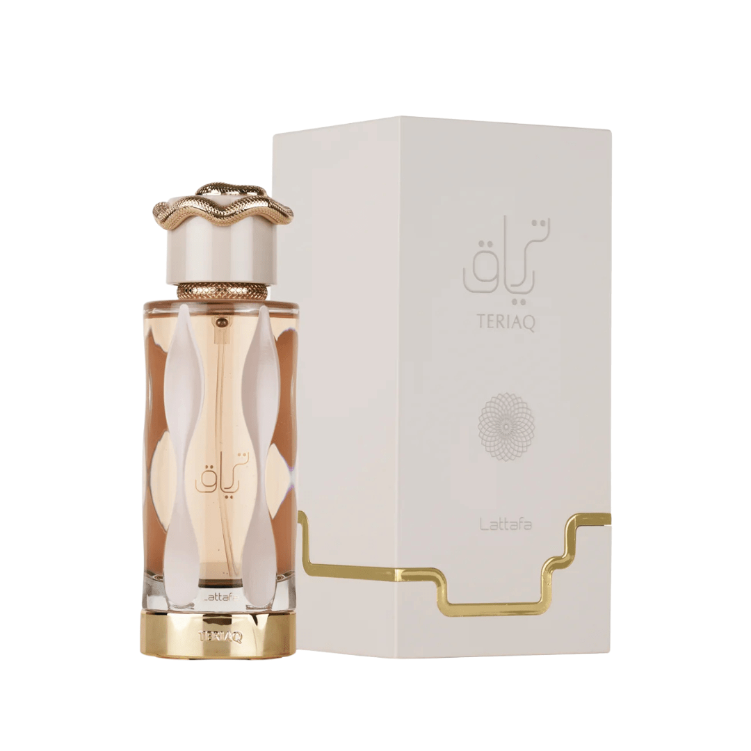 Lattafa Teriaq Perfume Spray, 100 mL (3.4 fl oz) - Bulk Depot